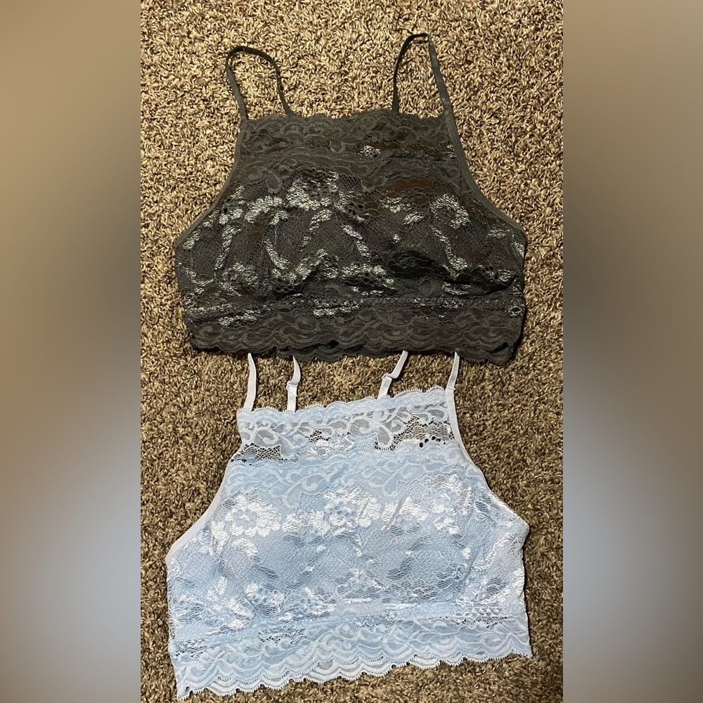 NWOT Lace Bralette Bundle Size L